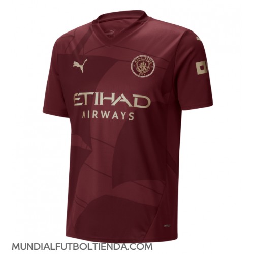 Camiseta Manchester City Tercera Equipación Replica 2024-25 mangas cortas